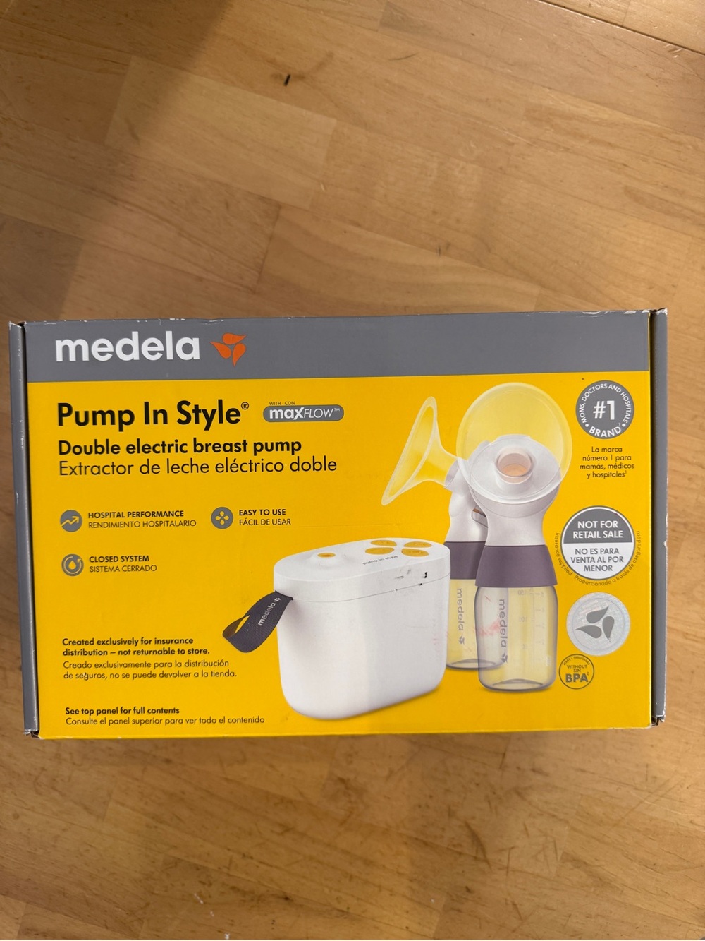 Medela Pump In Style MaxFlow Double Electric Pump NEW